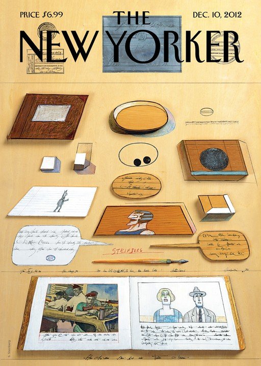 The New Yorker Cover: A Collection of Artistic Elements
