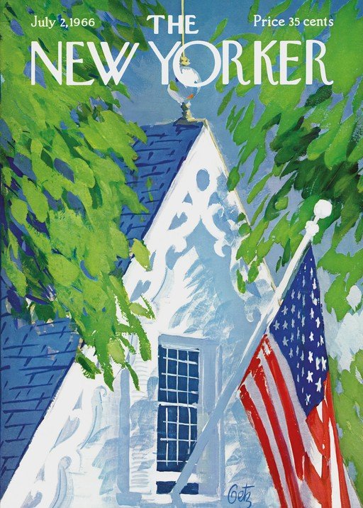 The New Yorker Cover, July 2, 1966