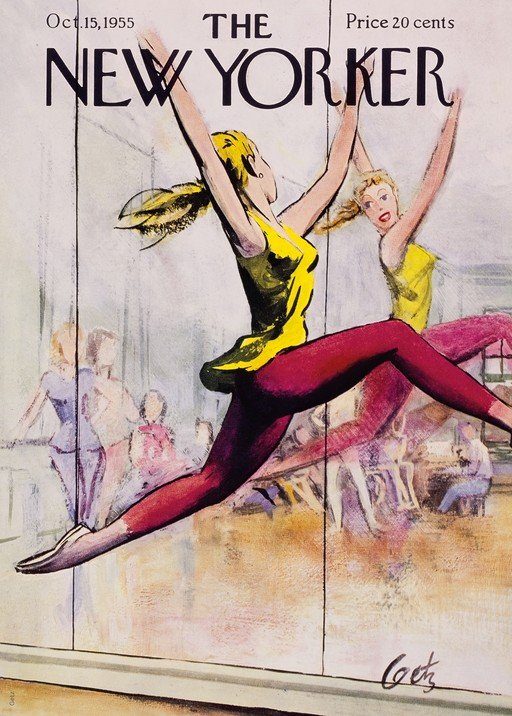 New Yorker Cover: Dancers in Motion