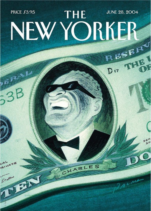 The New Yorker Cover: Charles on a Ten Dollar Bill