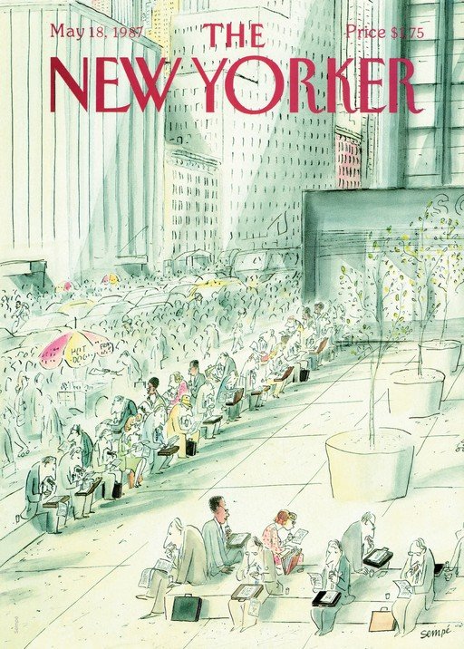 The New Yorker Cover, May 18, 1987