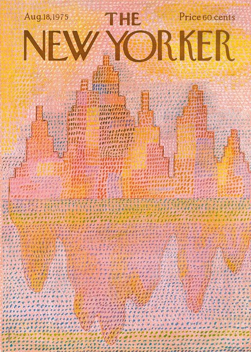 The New Yorker Cover, August 18, 1975