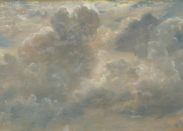 Dramatic Sky Study with Cumulus Clouds