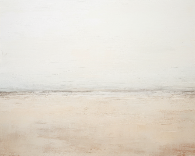 Abstract Horizon Line Painting