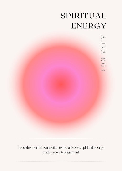 Spiritual Energy Aura Gradient