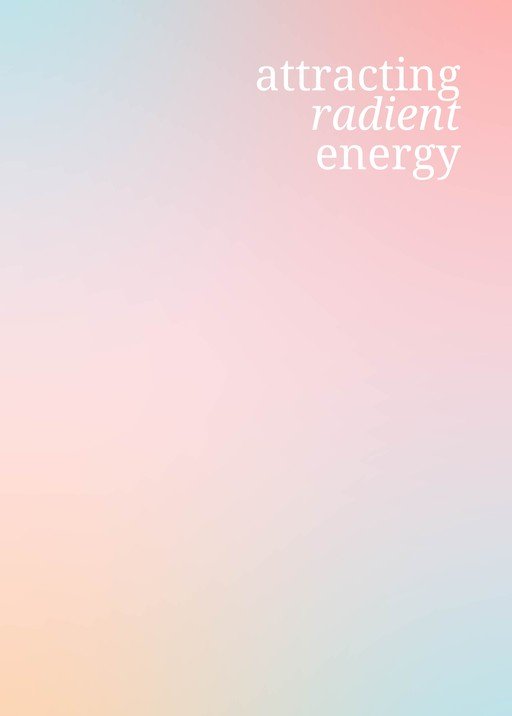 Attracting Radiant Energy Gradient Background