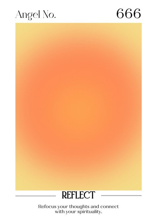Angel Number 666 Reflect Card