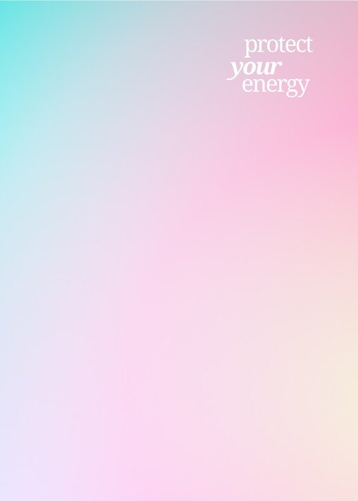 Protect Your Energy Gradient Background