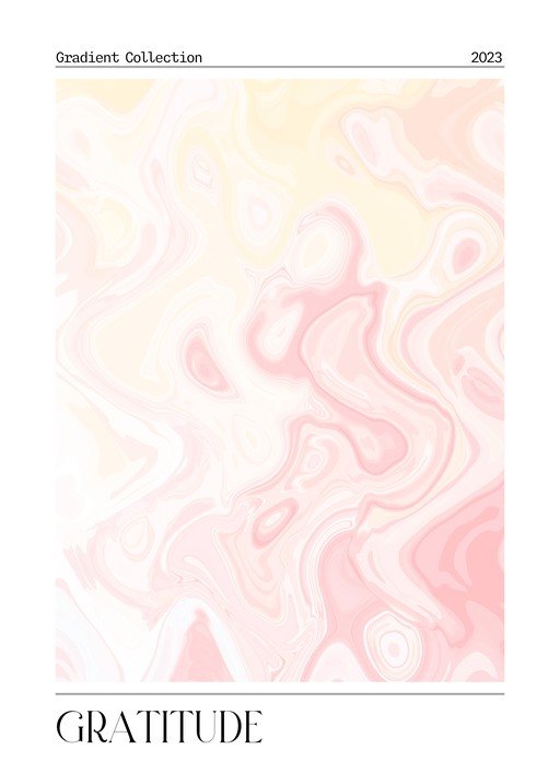 Pink and Yellow Gradient Marble Texture