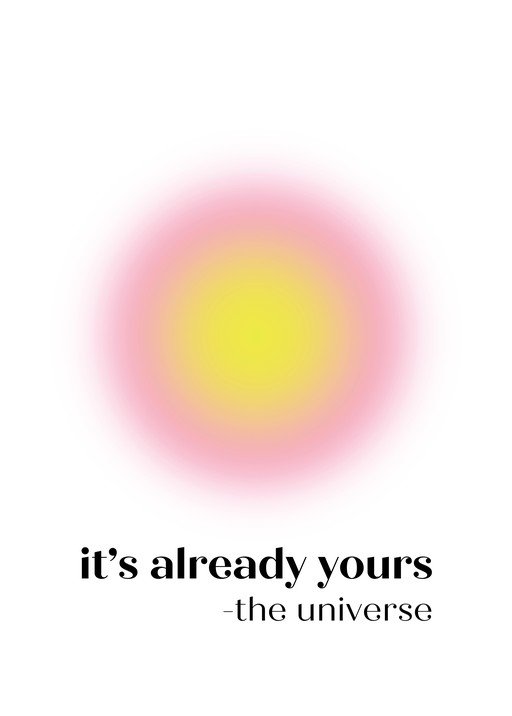 Aura Gradient with Affirmation