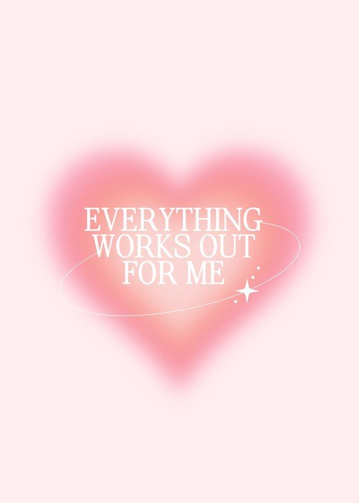 Positive Affirmation Heart Graphic