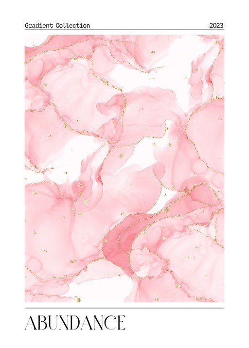 Pink and Gold Abstract Gradient Background