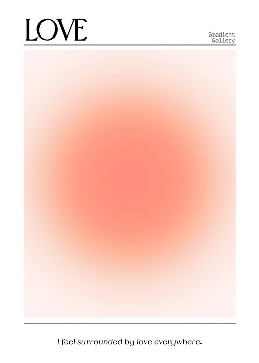 Gradient Gallery LOVE Aura