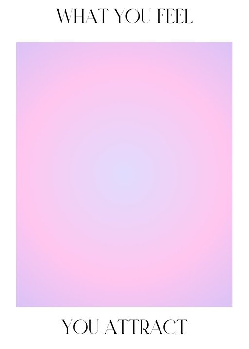 Inspirational Quote with Soft Gradient Background