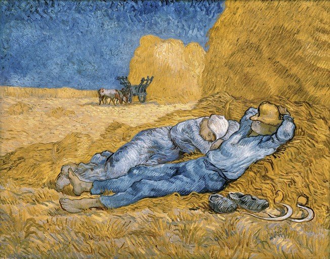 The Siesta (After Millet)
