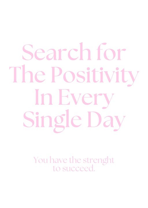 Search for Positivity in Every Single Day