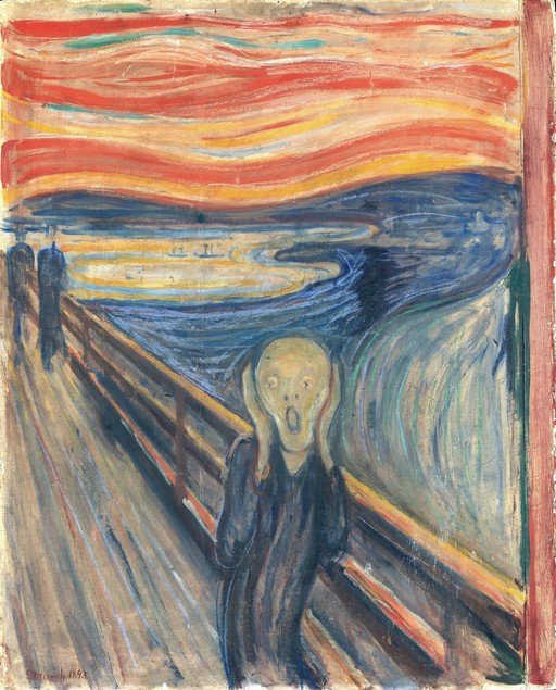 The Scream by Edvard Munch