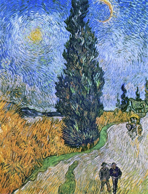 Starry Night Over the Rhône by Vincent van Gogh