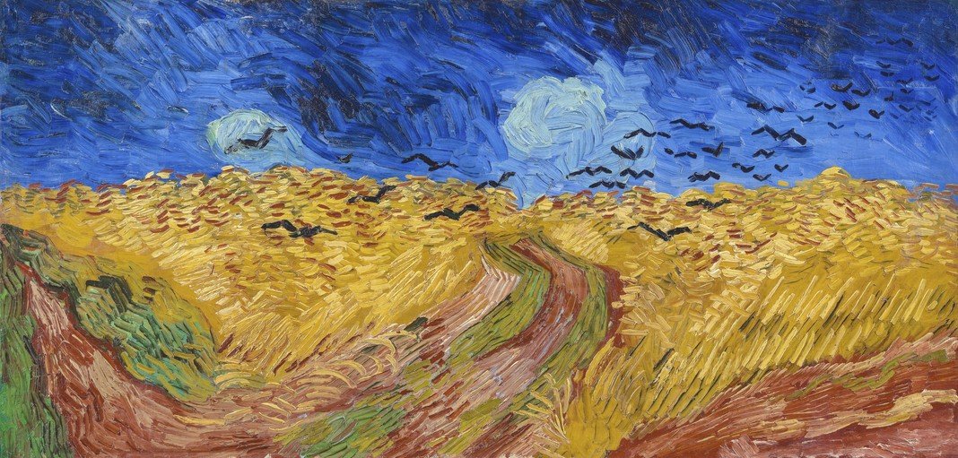 Wheatfield with Crows by Vincent van Gogh