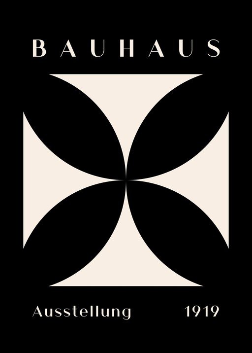 Bauhaus Exhibition 1919 Poster