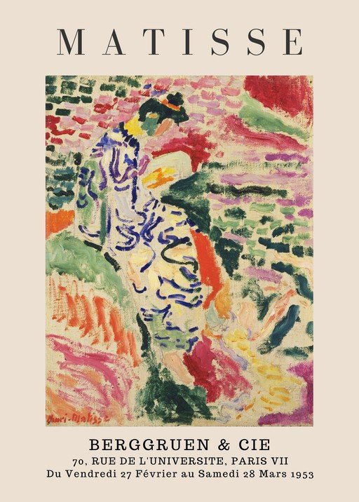 Matisse Exhibition Poster at Berggruen & Cie, Paris