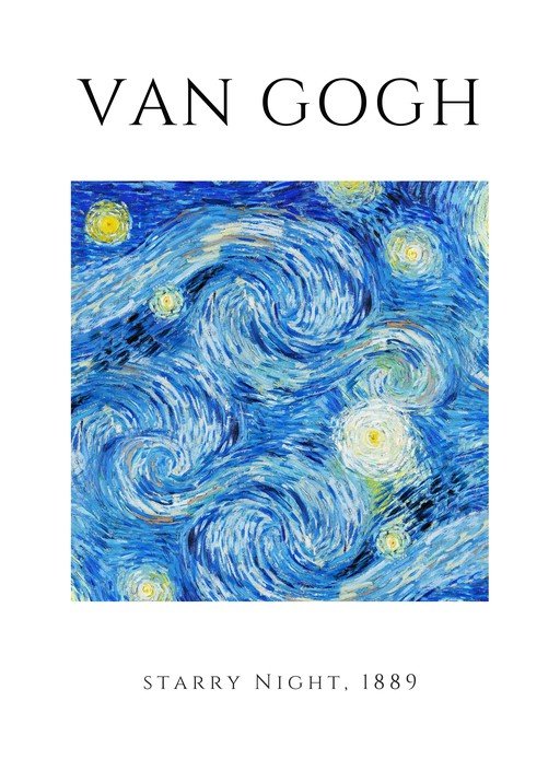 Van Gogh's Starry Night: Iconic Post-Impressionist Masterpiece