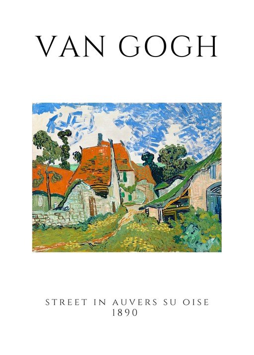 Van Gogh's Street in Auvers-sur-Oise, 1890
