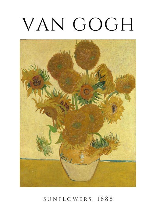 Van Gogh's Sunflowers, 1888