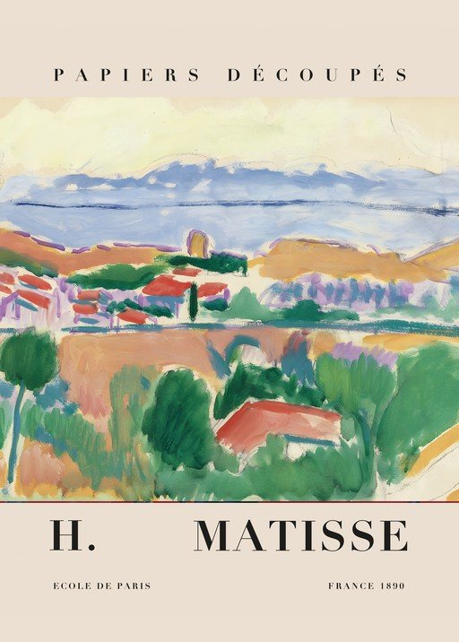 Henri Matisse "Papiers Découpés" Poster