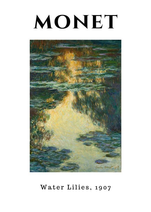 Monet's Water Lilies, 1907
