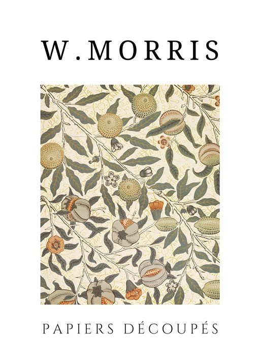 William Morris Papiers Découpés Floral Pattern