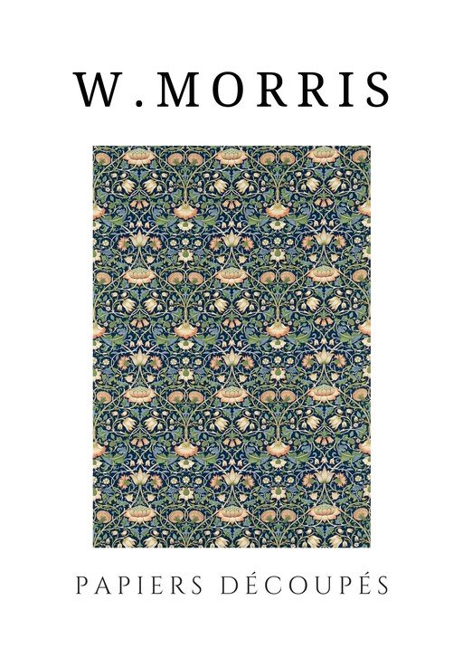 William Morris Papiers Découpés Floral Pattern