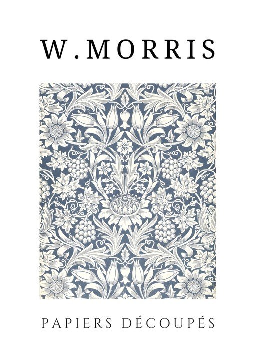 William Morris Papiers Découpés Floral Pattern