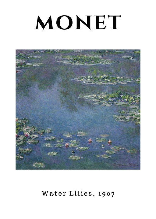 Monet's Water Lilies, 1907