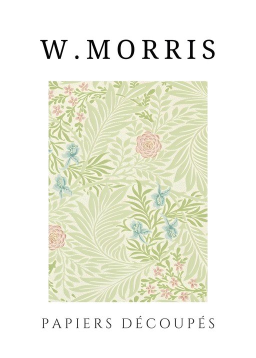 William Morris Papiers Découpés Floral Pattern