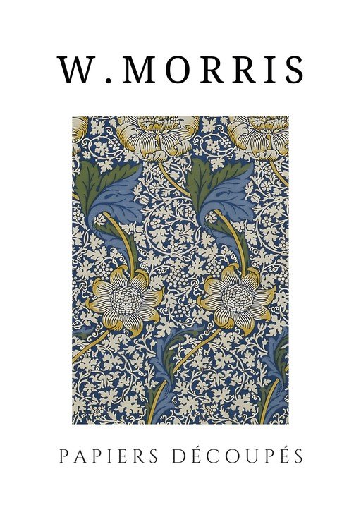 W. Morris Papiers Découpés Floral Pattern