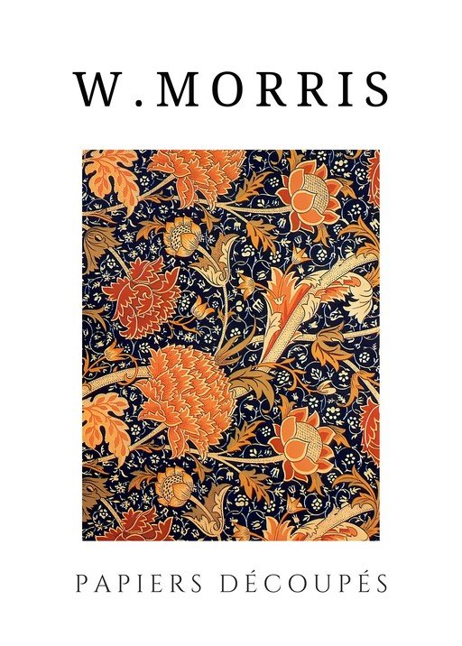 William Morris Papiers Découpés Floral Pattern