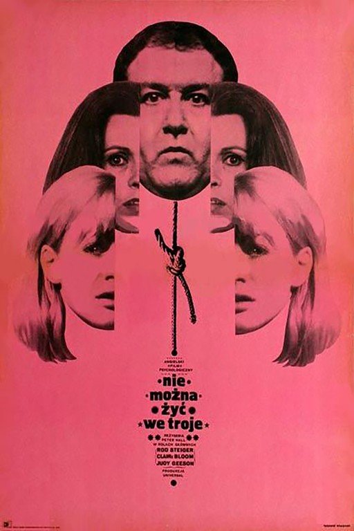 The Girl Who Couldn't Say No - Polish Film Poster