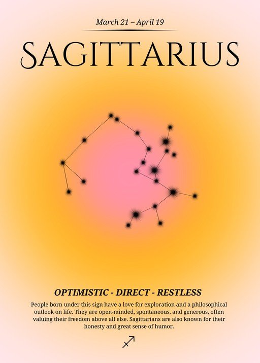 Sagittarius Zodiac Sign Constellation and Traits