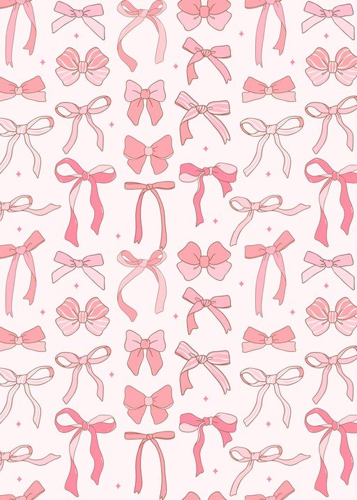 Pink Bow Pattern