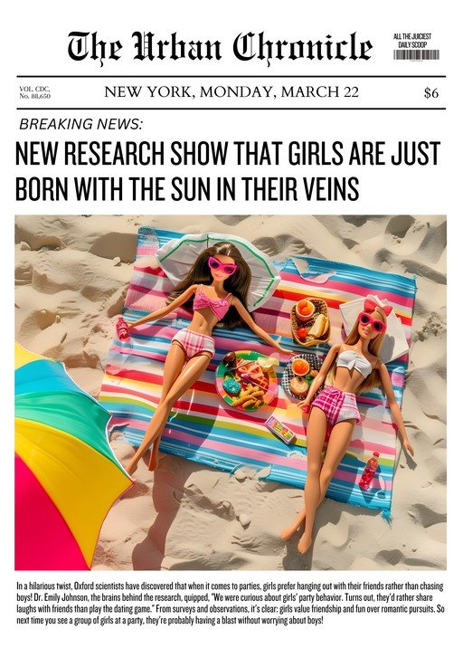 Barbie Beach Picnic: New Research on Girls' Party Behavior