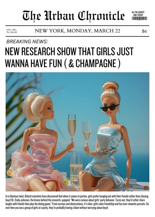 Girls Just Wanna Have Fun & Champagne