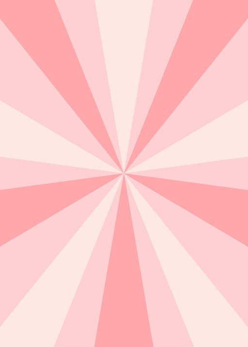 Pink Sunburst Background