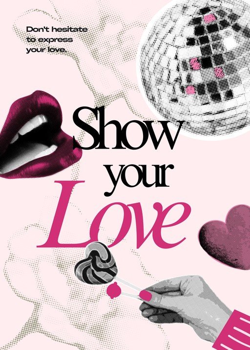 Show Your Love: A Vibrant Celebration of Affection