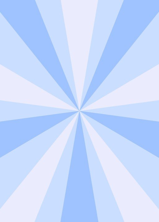 Abstract Blue Sunburst Background