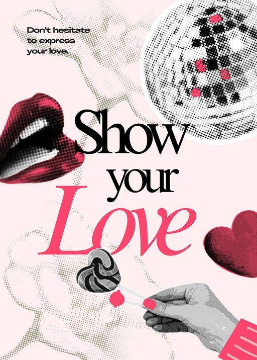 Show Your Love: A Vibrant Celebration of Affection