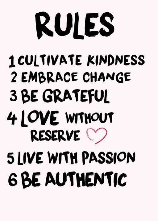 Six Rules for a Fulfilling Life