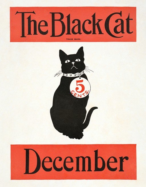 The Black Cat Magazine Cover - December Issue