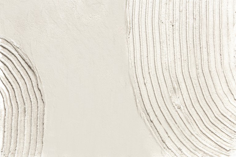 Textured Neutral Background with Abstract Curves