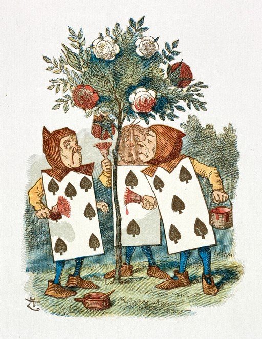 Alice in Wonderland: Painting the Roses Red